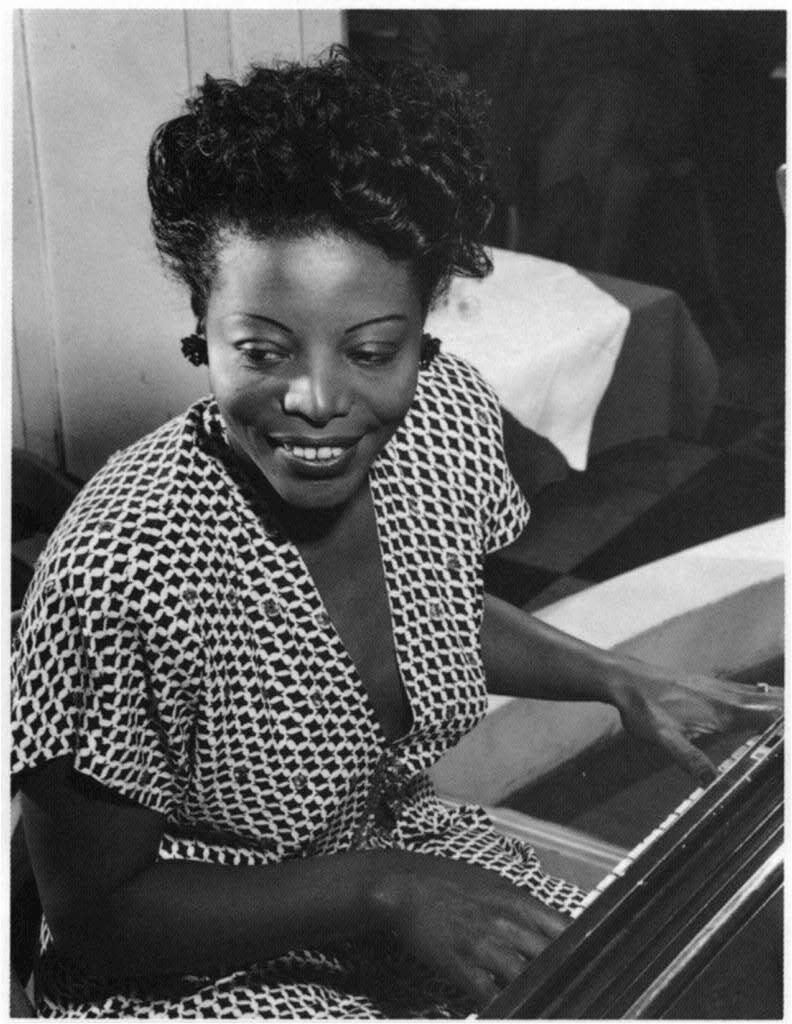 Pianist and composer Mary Lou Williams, as seen circa 1946. Milwaukee Symphony Orchestra is performing her "Zodiac Suite."