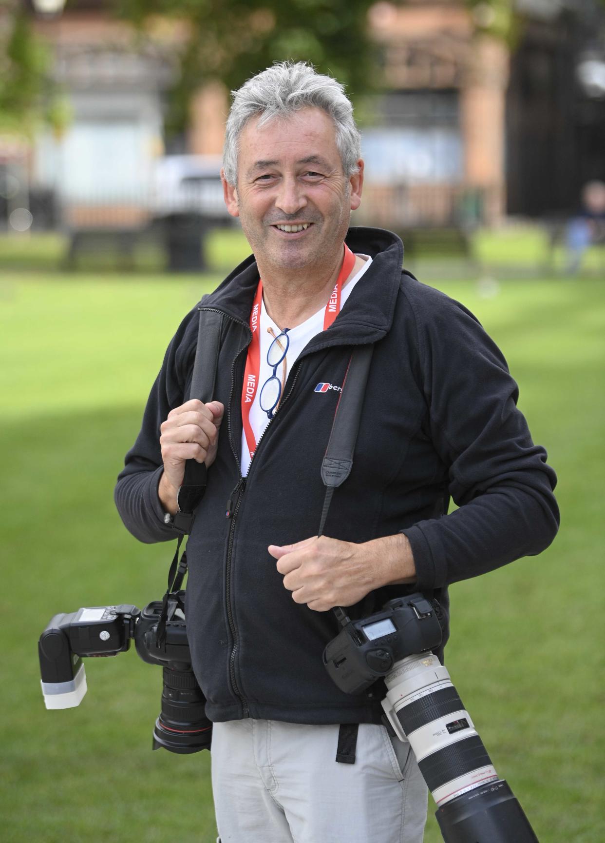 Former PA photographer Paul Faith took the famous photo (Mark Marlow/PA)