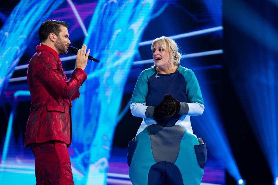 Daisy May Cooper was Otter on The Masked Singer. (ITV)