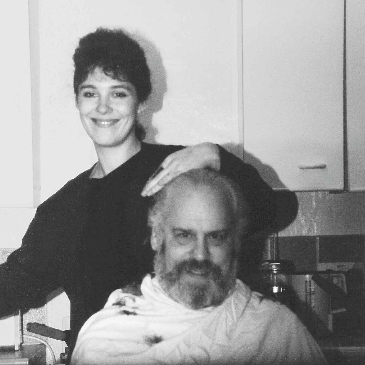Rebecca with her father, Roger  - Courtesy of Rebecca Stott 