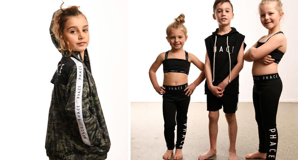 Phace the Kid activewear