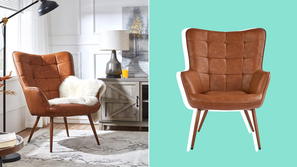 An accent chair can be the difference between a tired old look and fab new one.