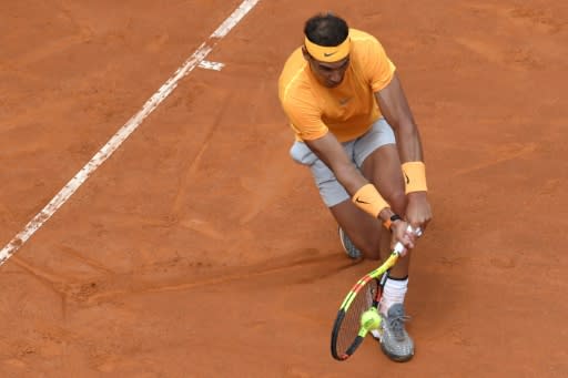 Rafael Nadal crushed Damir Dzumhur to ease into round three