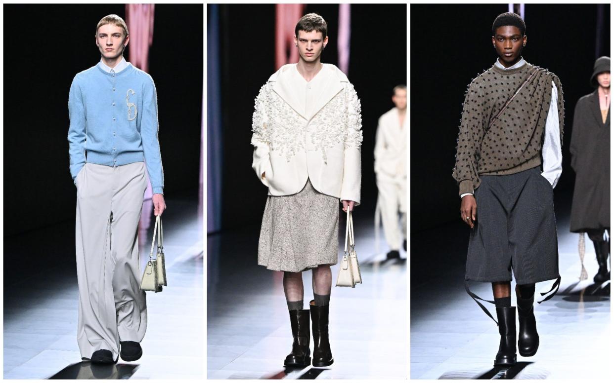 The Dior Homme Menswear Fall-Winter 2023-2024 show as part of Paris Fashion Week - Getty