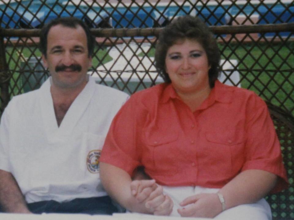 Greg and Sheree Fertuck on their honeymoon in Mexico. Greg's first-degree murder trial took a procedural twist Wednesday. (Submitted by Teaka White - image credit)