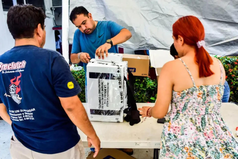 Protestas en sedes distritales en Guerrero tras inicio en el cómputo de votos