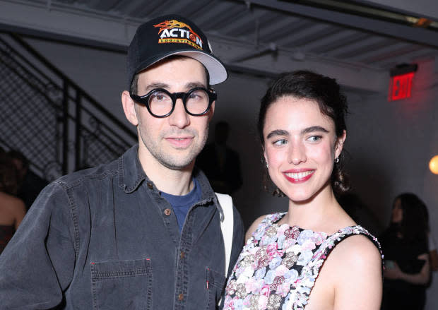 Jack Antonoff and Margaret Qualley at an industry event.<p>IMAGO/ZUMA Wire/Photo Image Press</p>