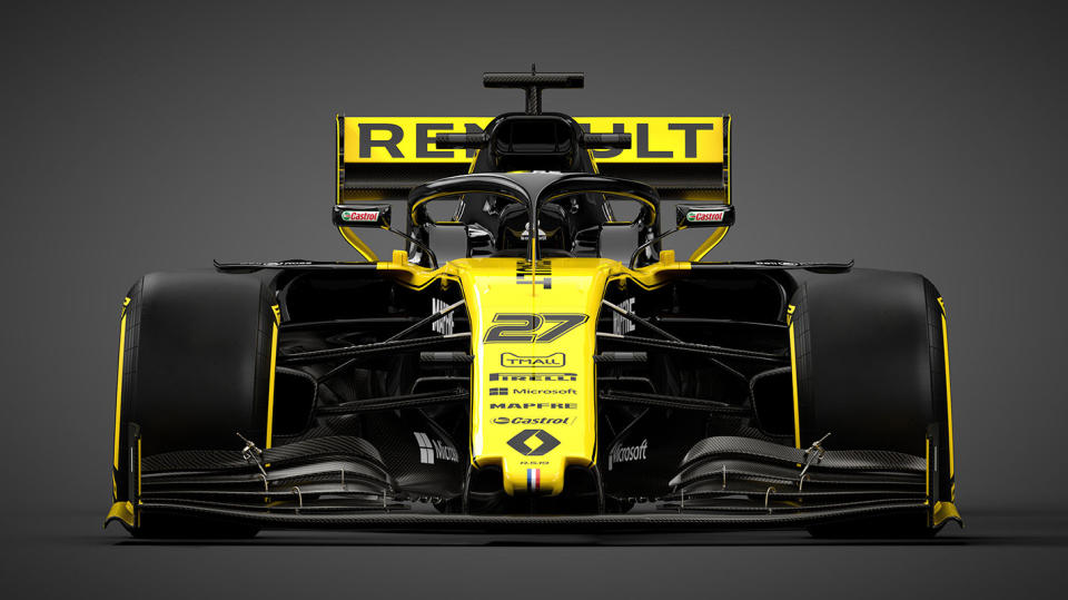 Renault發表其2019年F1新賽車RS19