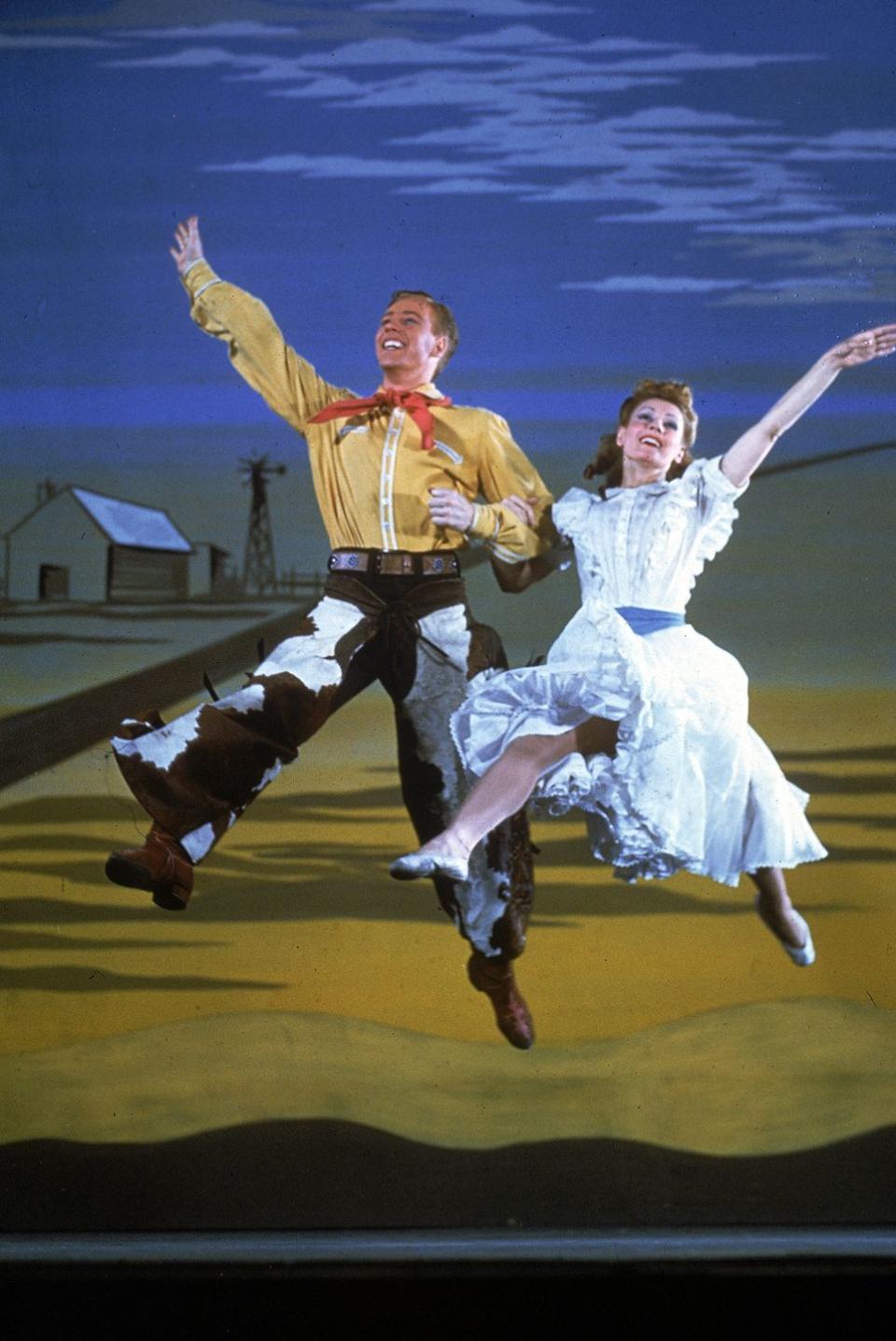 <p>Spurred by World War II productivity, the Great Depression ended this year. Rogers and Hammerstein's musical <em>Oklahoma!</em> opened on Broadway. Frank Sinatra went solo and released the single "Close to You." And parents across the country continued to dub many of their babies James, Robert, John, Mary, Barbara, and Patricia.</p>