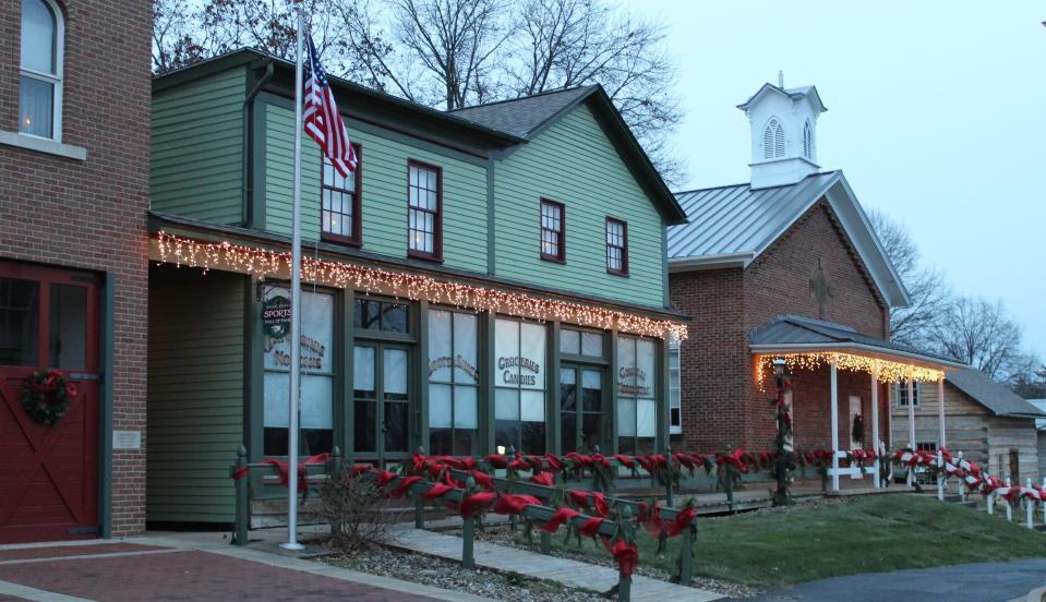 The Wayne County Historical Society's campus will be dressed in its holiday best for open houses on Friday and Saturday.
