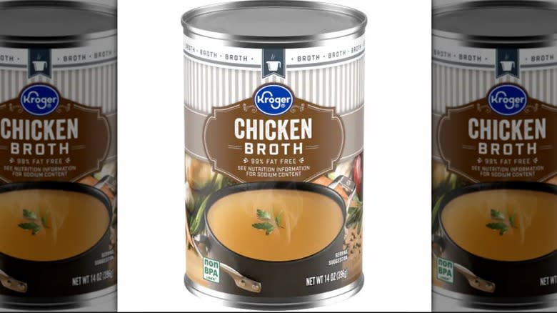 kroger chicken broth can