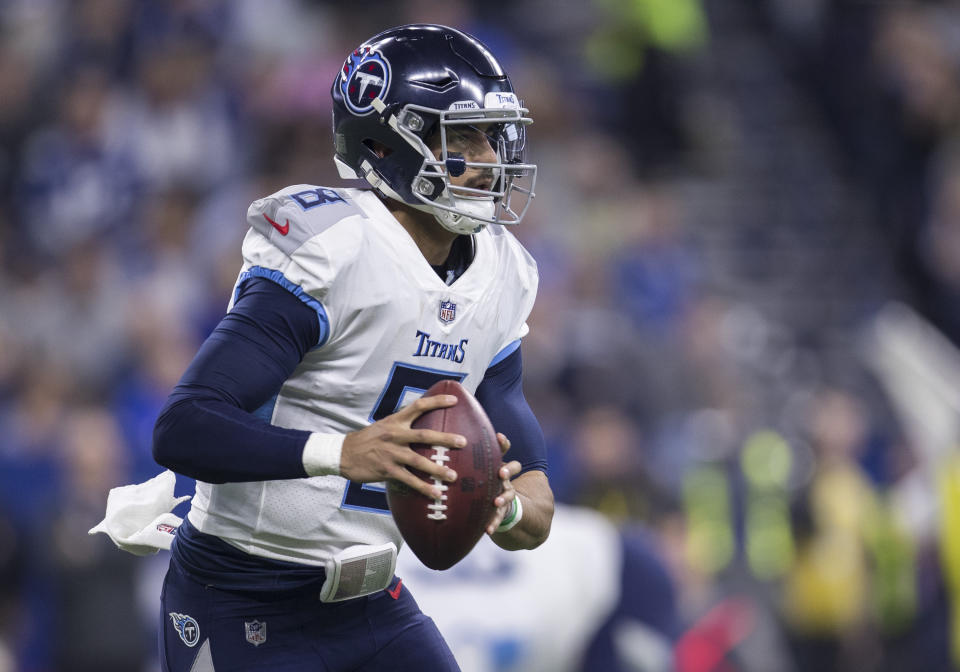 Marcus Mariota bids to keep Tennessee in touch in the AFC South