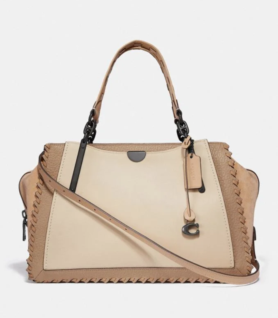 Dreamer 36 In Colorblock With Whipstitch. Image via Coach.