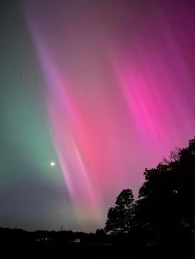 Hendersonville northern lights (Courtesy: Demitria Lance)