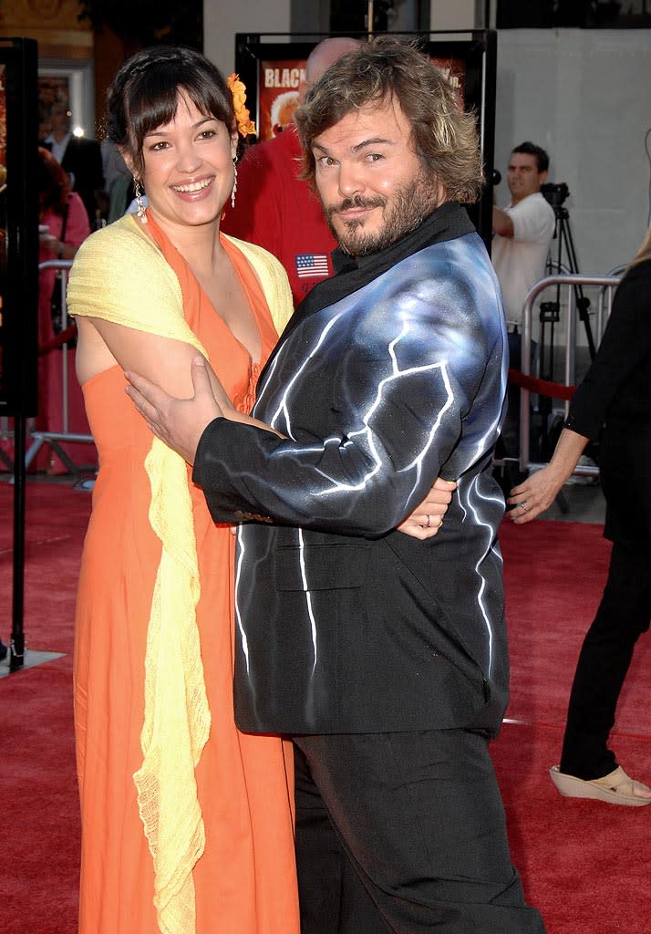 Tropic Thunder LA Premiere 2008 Jack Black