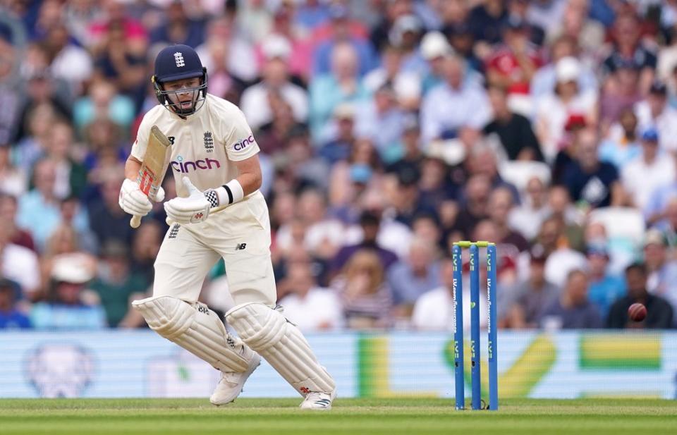 Ollie Pope started England’s fightback (Adam Davy/PA) (PA Wire)