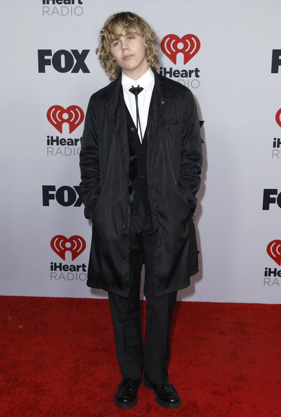 The Kid Laroi at the iHeartRadio Music Awards.