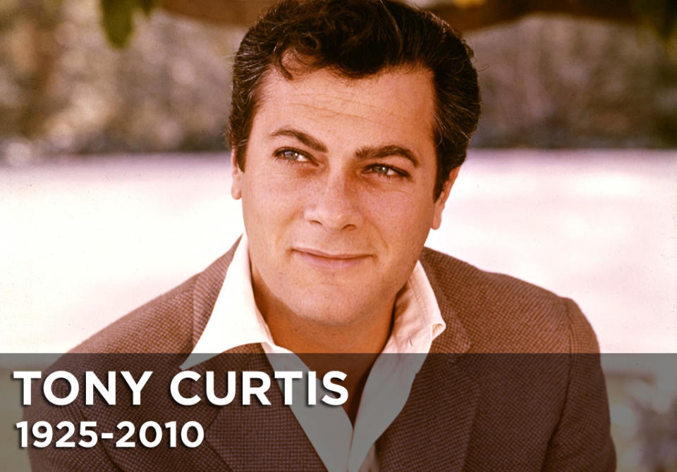 Tony Curtis Obit Gallery 2010 Title Card