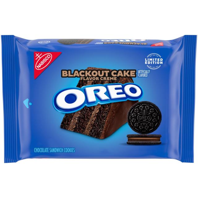 Oreo Blackout Cake is it's newest flavor