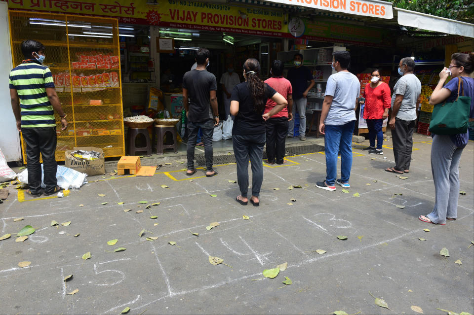 People Purchasing Essential Items Amid 21 Day Lockdown To Prevent Covid 19