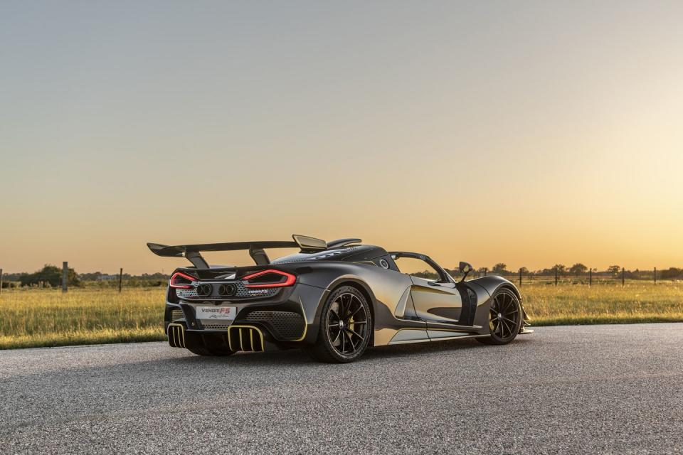 hennessey venom f5 revolution roadster