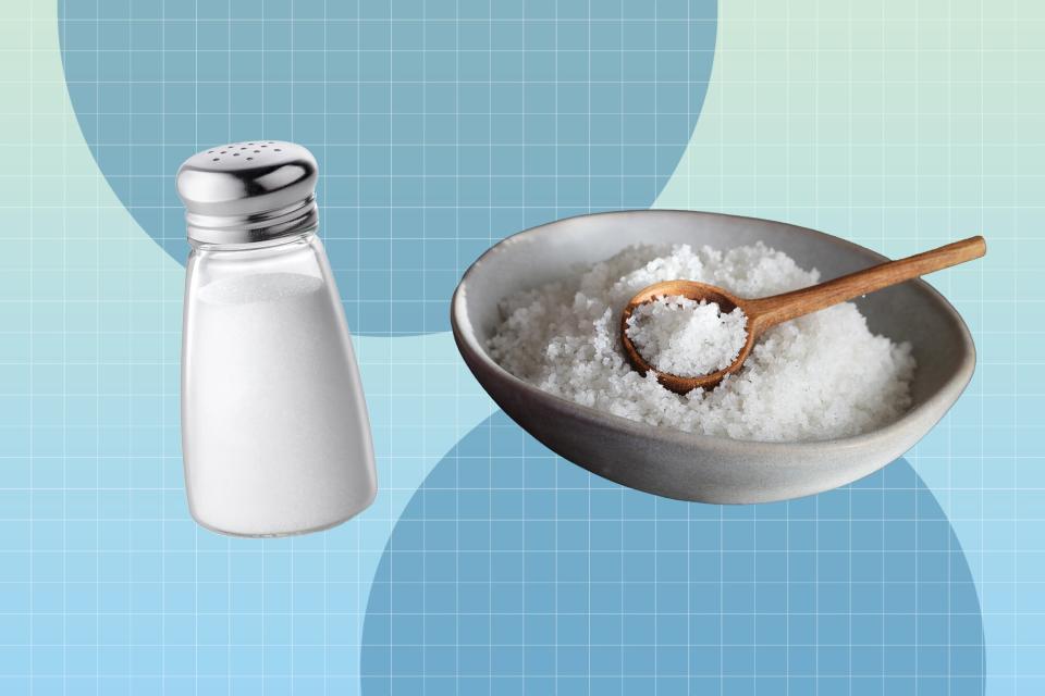 sea salt and table salt