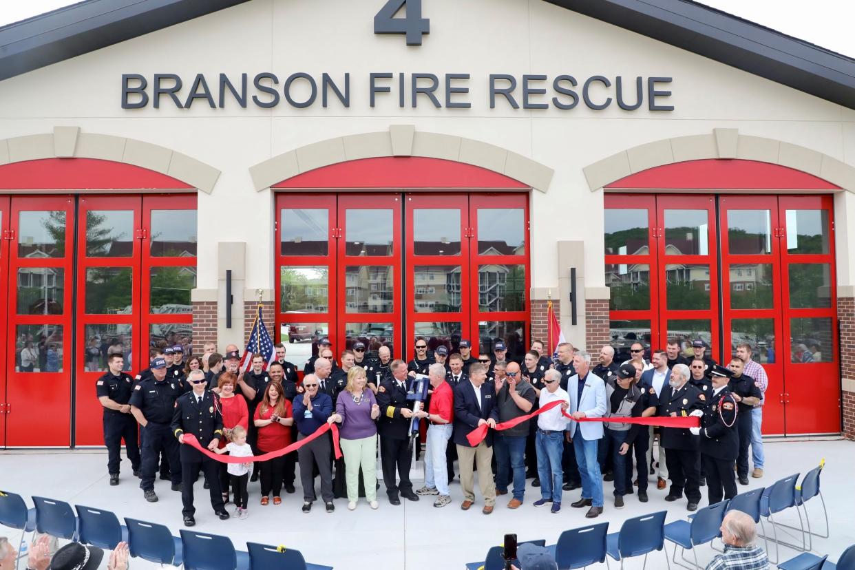 The City of Branson unveiled its new fire station on Wednesday.