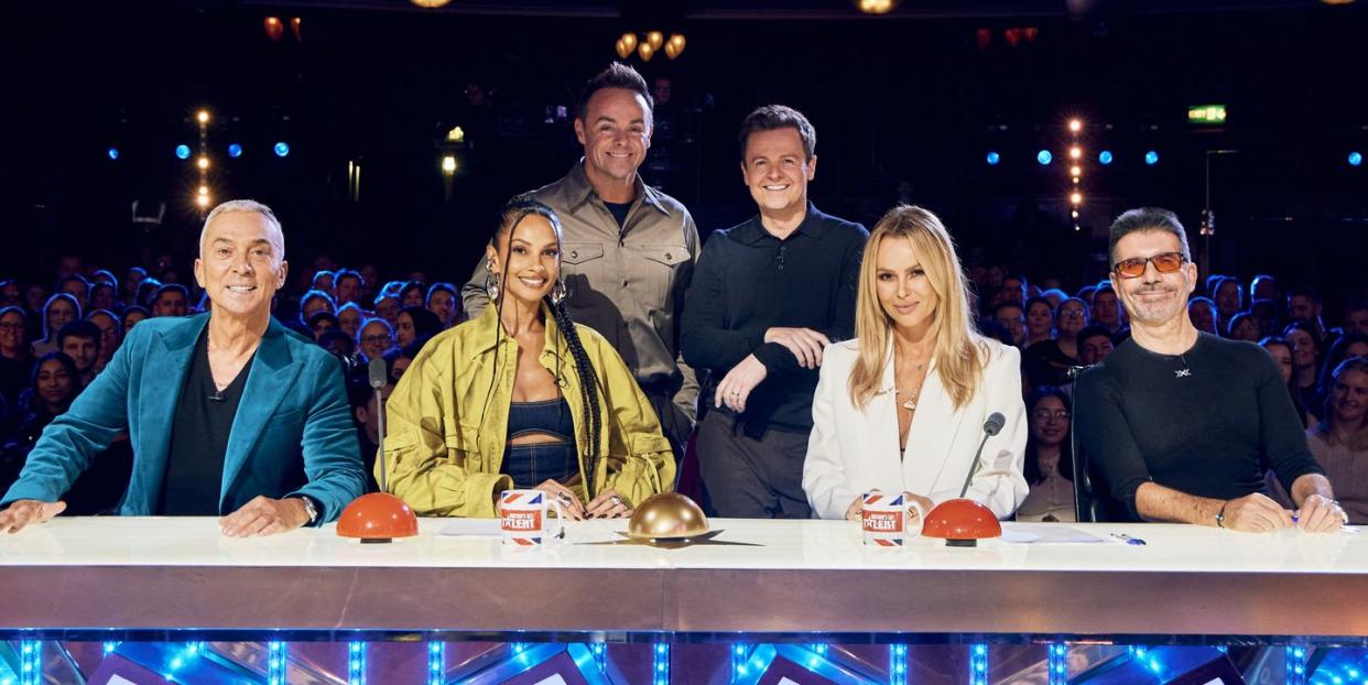 ant and dec, bruno tonioli, alesha dixon, amanda holden, simon cowell, britain's got talent tv show, season 17