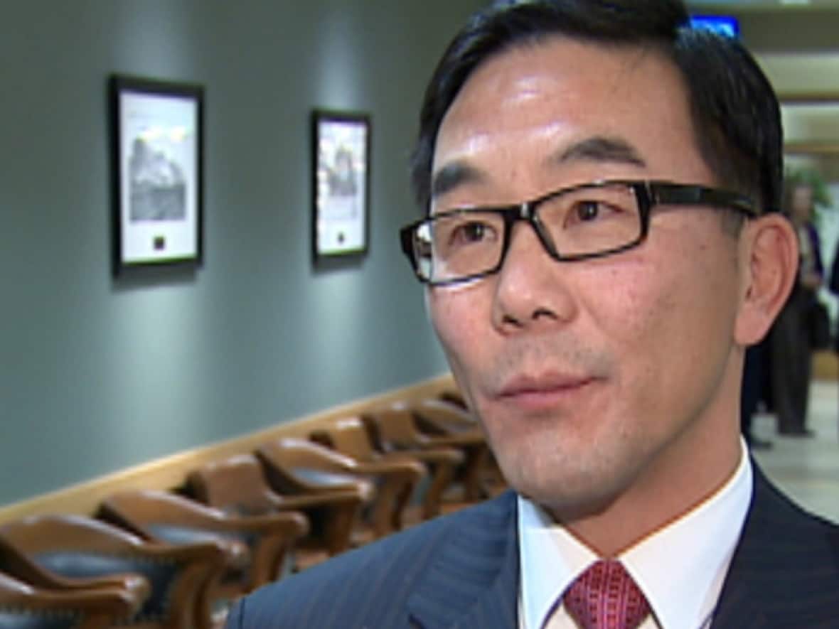 Coun. Sean Chu, who is running for re-election in Ward 4, was disciplined for an incident involving a 16-year-old girl when he was a 34-year-old police officer.  (CBC - image credit)