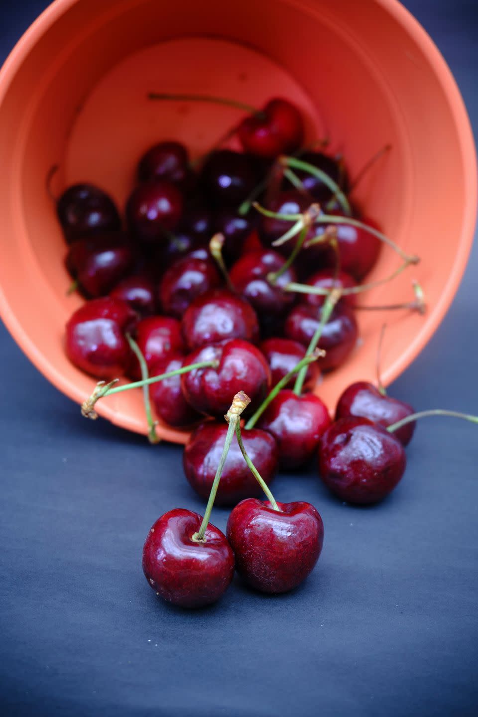 a bowl of cherries