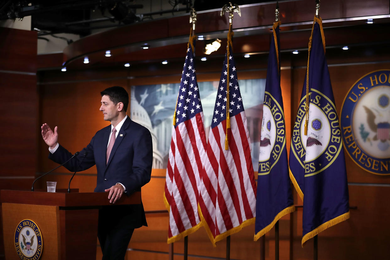 Implementing more stringent work requirements would burnish Ryan&rsquo;s legacy by partially fulfilling a lifelong goal: making the American safety net a little less like a &ldquo;hammock.&rdquo;&nbsp; (Photo: Chip Somodevilla via Getty Images)