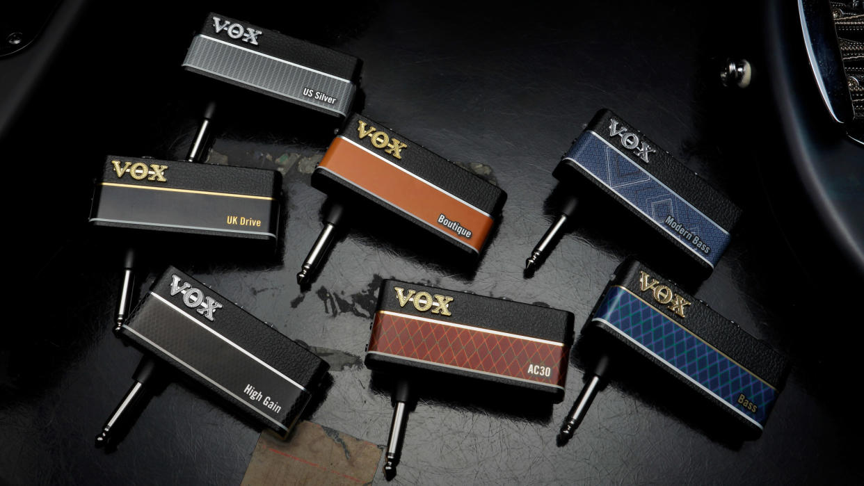  Vox's amPlug 3 headphone amp range. 