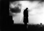 <a href="http://movies.yahoo.com/movie/wings-of-desire/" data-ylk="slk:WINGS OF DESIRE;elm:context_link;itc:0;sec:content-canvas" class="link ">WINGS OF DESIRE</a> (1988) <br>Directed by: <span>Wim Wenders</span> <br>Starring: <span>Bruno Ganz</span>, <span>Solveig Dommartin</span> and <span>Otto Sander</span>