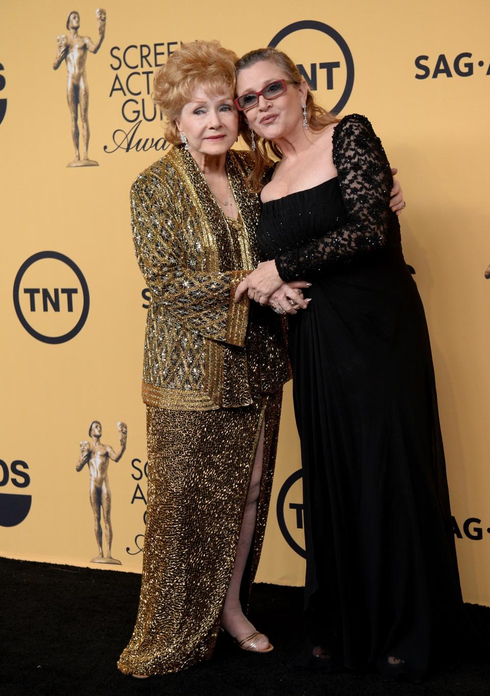 Debbie Reynolds mit Carrie Fisher