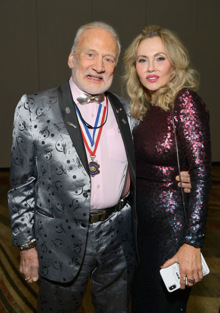 Buzz Aldrin and Dr. Anca Faur