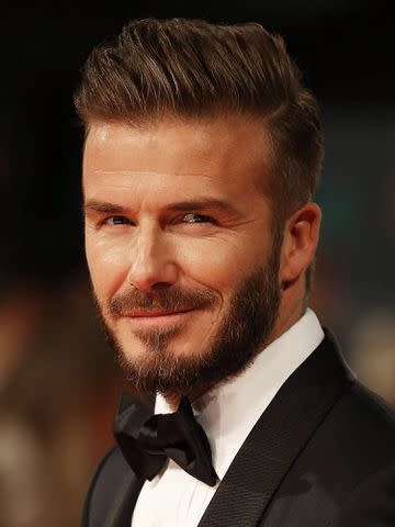 Danny Martindale/WireImage David Beckham attends the EE British Academy Film Awards on February 8, 2015, in London, England.