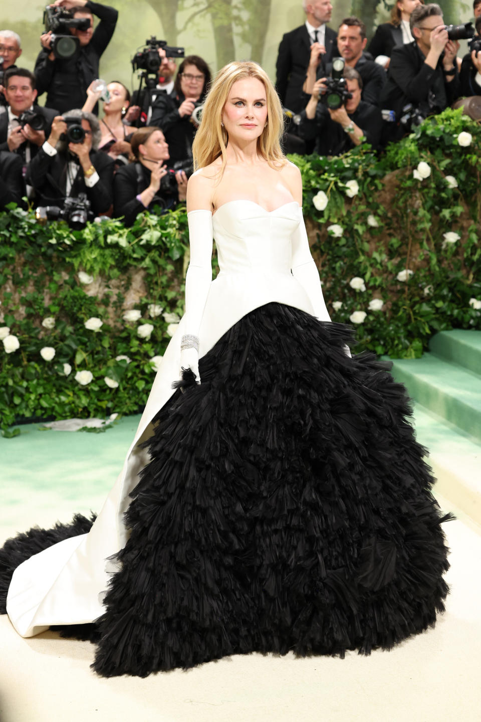 Nicole Kidman in Balenciaga at the 2024 Met Gala. (Image via Getty Images)