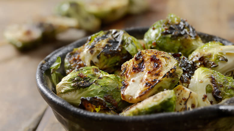 candied Brussels sprouts