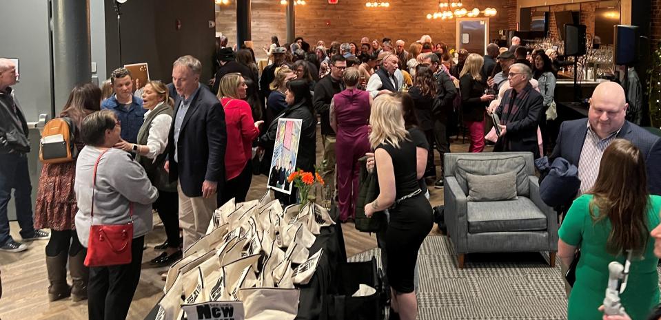The rebrand: "Explore New Bedford," and its attendant marketing campaign and logo were unveiled Tuesday at a packed launch party at the New Bedford Harbor Hotel on Union Street