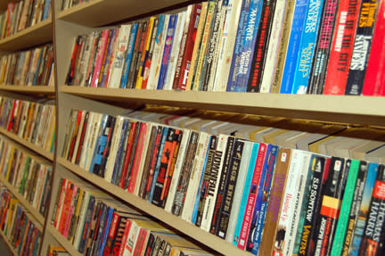 Browse through an independent bookstore