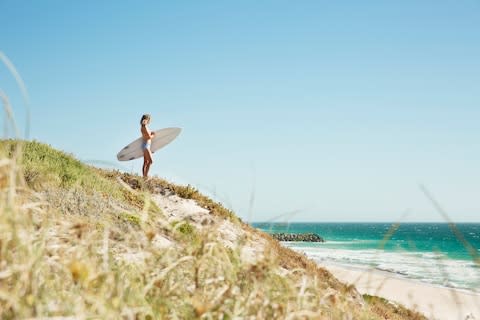 If you want to switch off, you go to the beach - Credit: GETTY