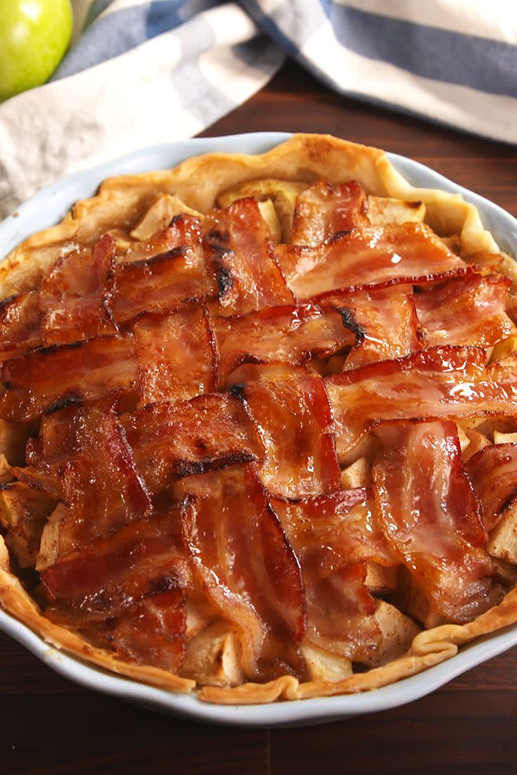 Bacon-Weave Apple Pie