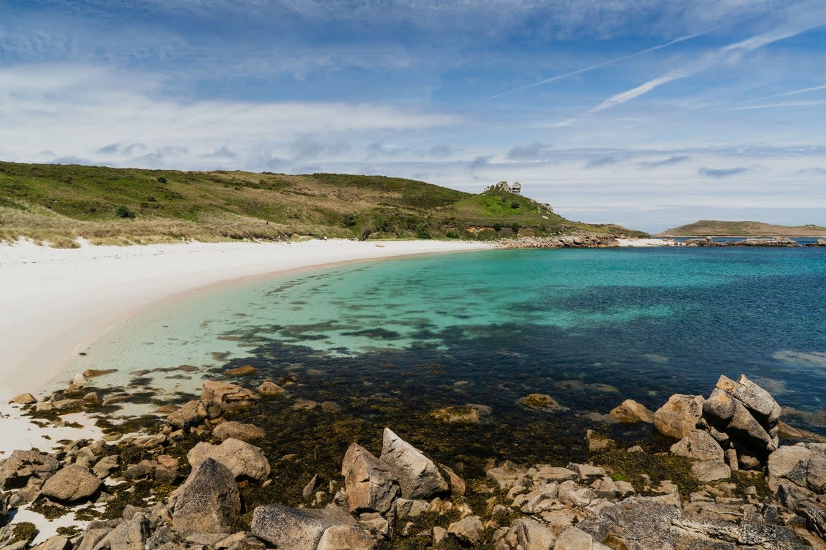 A scenic view of Great Bay, another Isles of Scilly beach that looks like it could be abroad (Getty Images/iStockphoto)