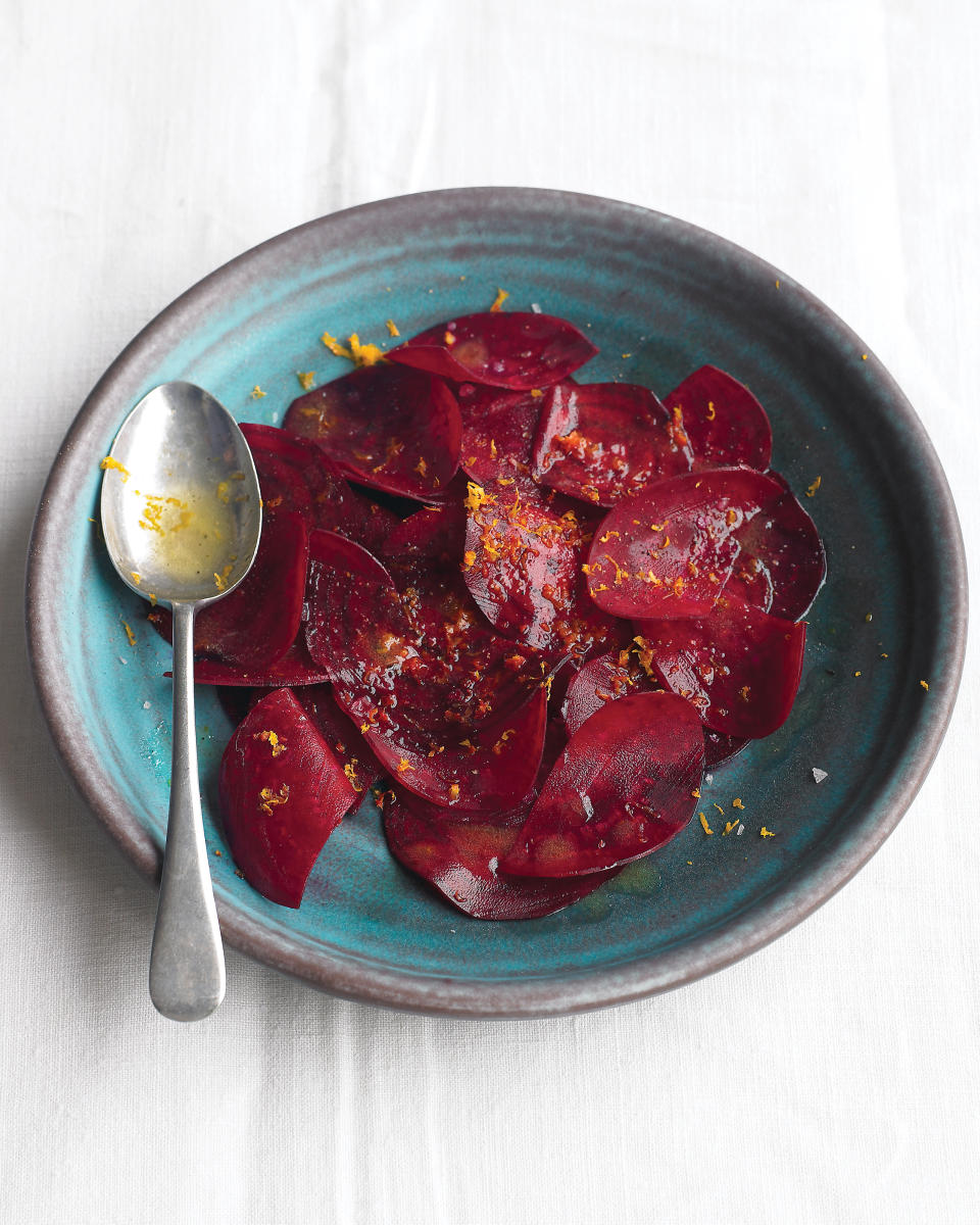 Shaved Beets with Orange