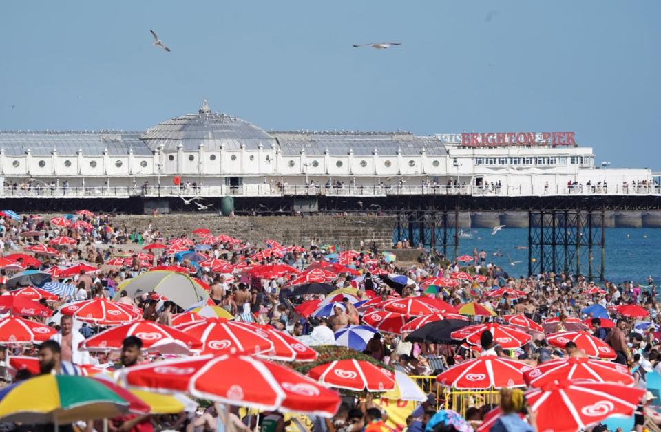 The heatwave is set to last all week (PA Wire)