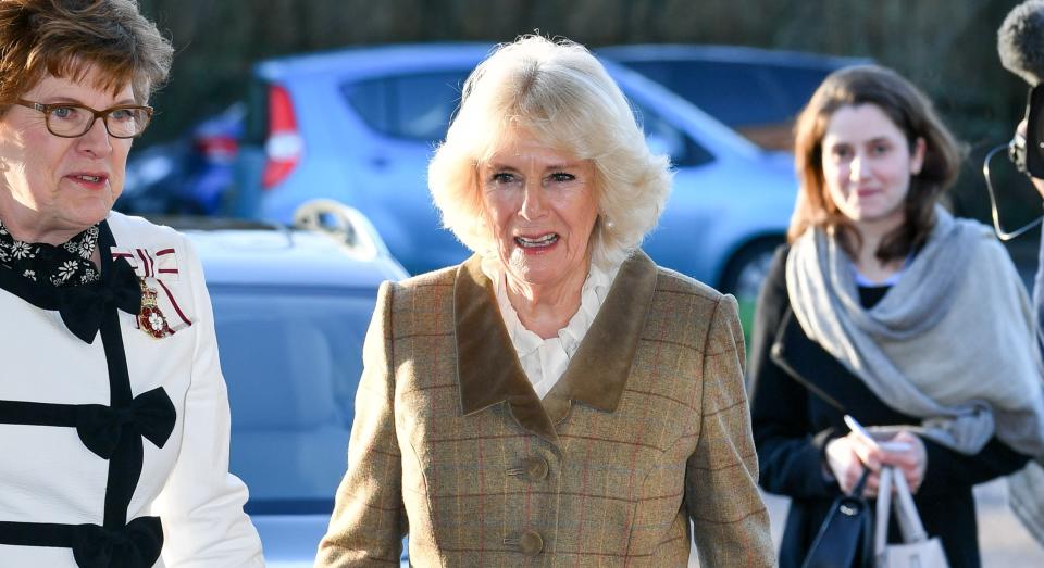 Yesterday Camilla, the Duchess of Cornwall visited Prospect Hospice in Swindon