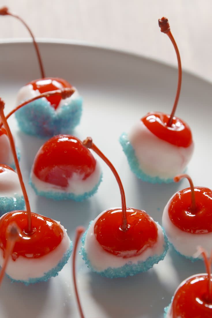 Boozy Cherry Bombs