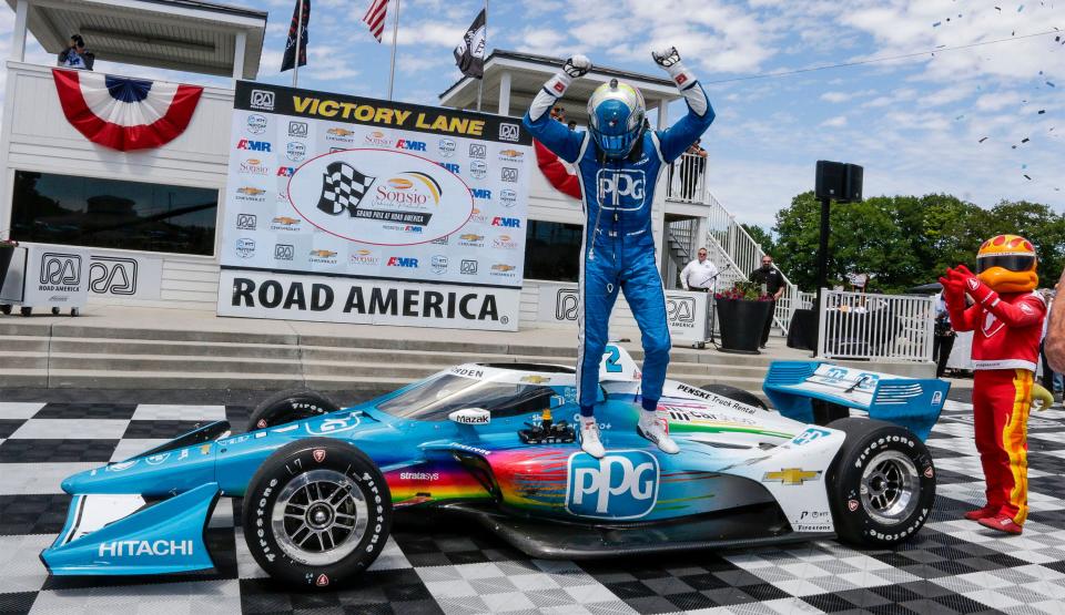 Josef Newgarden will look for his second straight victory and third overall at Road America when the NTT IndyCar Series returns to Sheboygan County on Father's Day weekend.