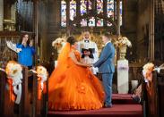 <p>The wedding gets under way.</p>