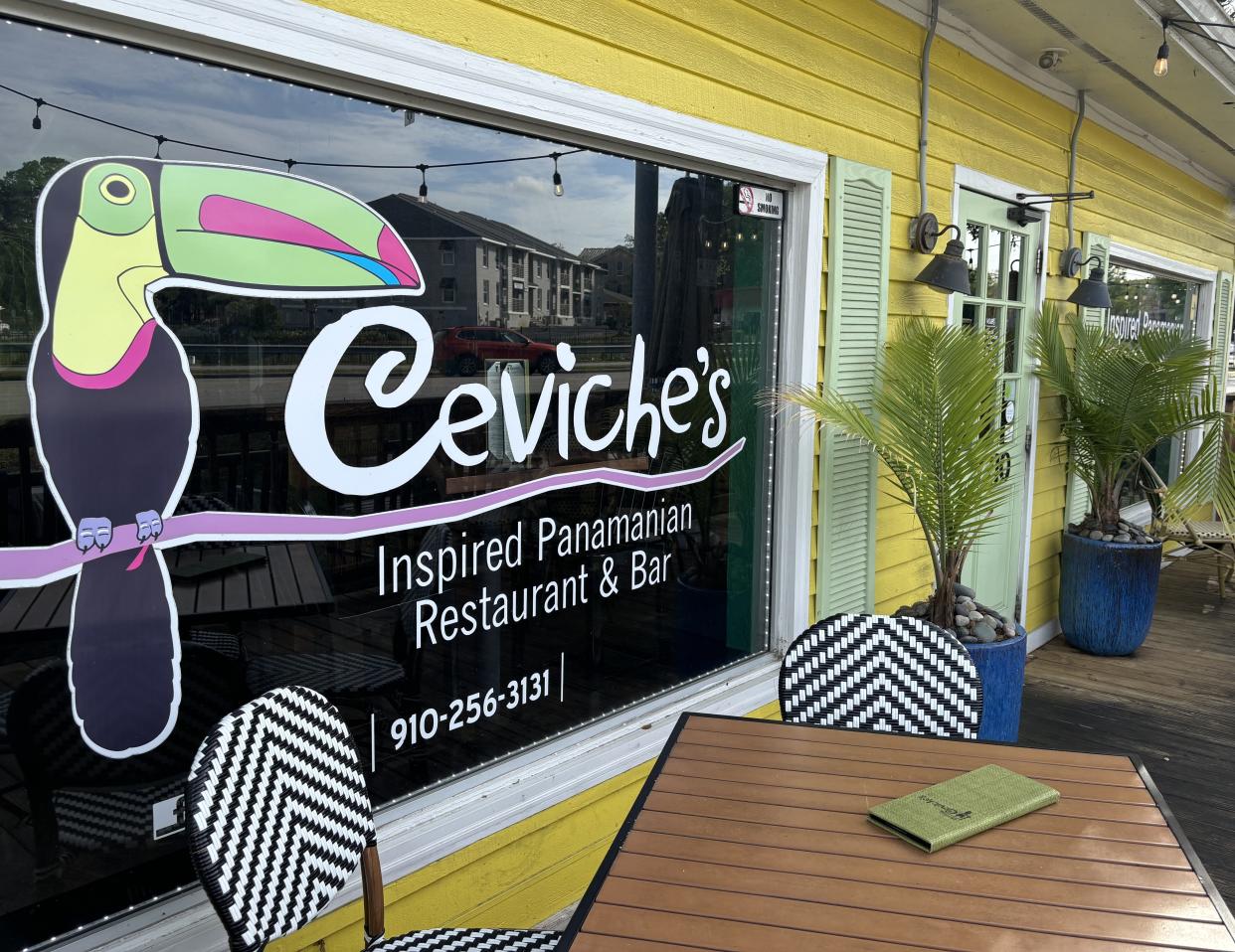 Ceviche's Panamanian cafe is at 7210 Wrightsville Ave., near Wrightsville Beach.